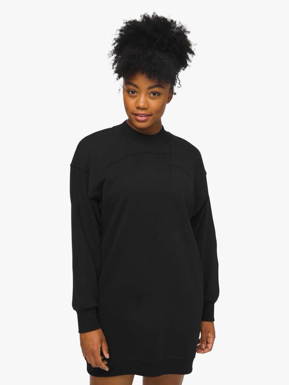 Lululemon Broken Beats Sweater Dress in Black Large